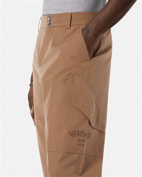 Versace Milano Stamp Cargo Pants